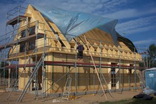 Passivhaus aus Strohballen in Maasholm