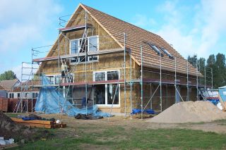 Passivhaus aus Strohballen in Maasholm